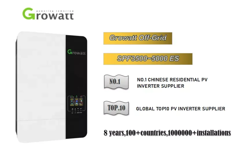 Growatt 5000w Solar Inverter Off Grid 8000watt 10kva 15k Hybrid Off ...