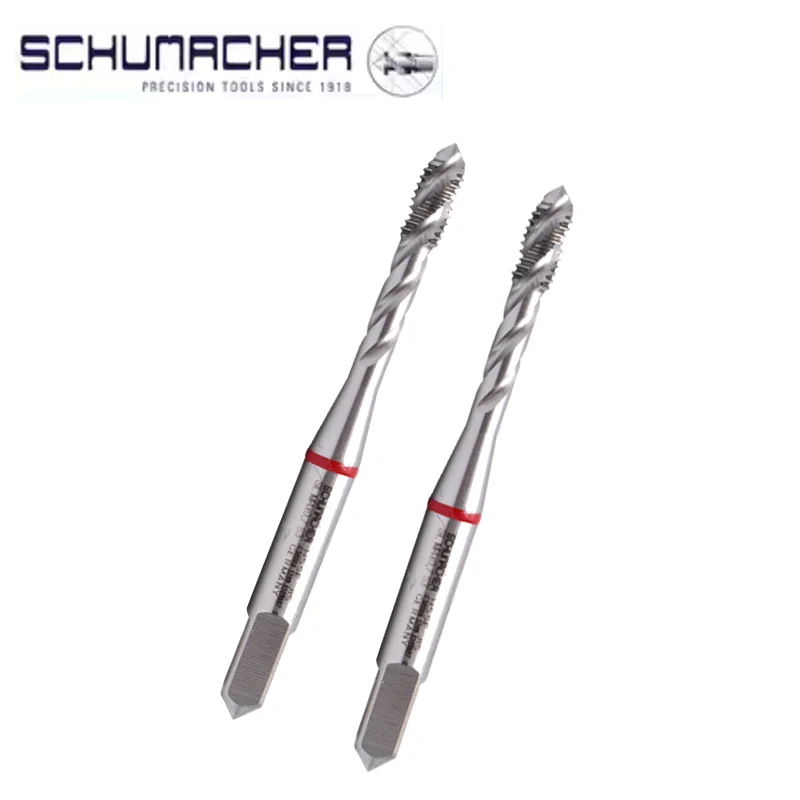 German Inch Tap German Schumacher Jis Standard Spiral Fluted Tap M2 M3 M4 M5 M6 M8 M10 ...