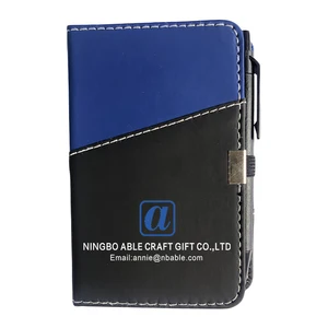 Customizable A5 Mini Recycled RPET Cover for FSC Paper Sticky Notes Set Thread Sewing Promotional Custom Memopad Design School