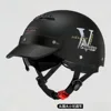 Matte black with brim style