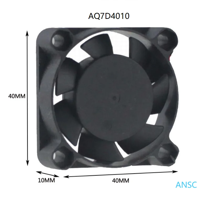 High quality mini AQ7D4010 4cm 40x40x10 DC Brushless Axial flow Fan