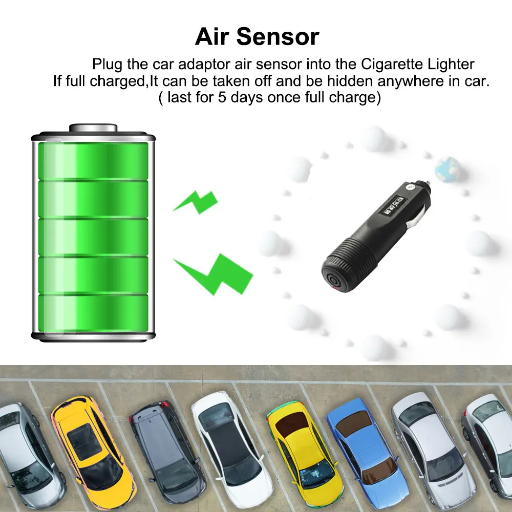cigarette lighter car alarm VJOYCAR Hot Car Alarm System 2 Way LCD Wireless Air Sensor Vibration Siren  Door Trunk Open Alert DIY Install New Car Security