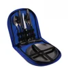 Black Double Set (Blue Cloth Bag)