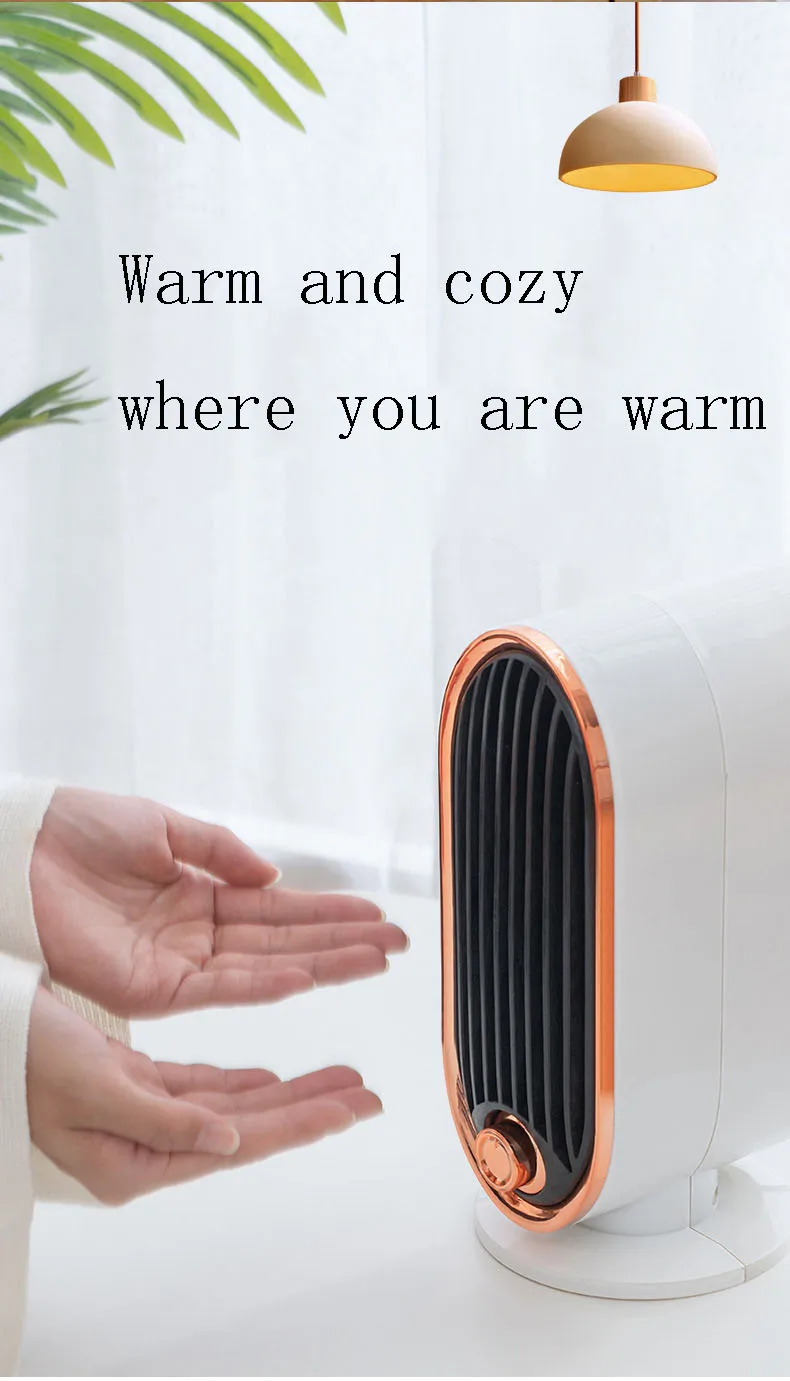 High Quality Safe House Warmer Winter Indoor Air Heater Fan Electric Portable Home Use Mini