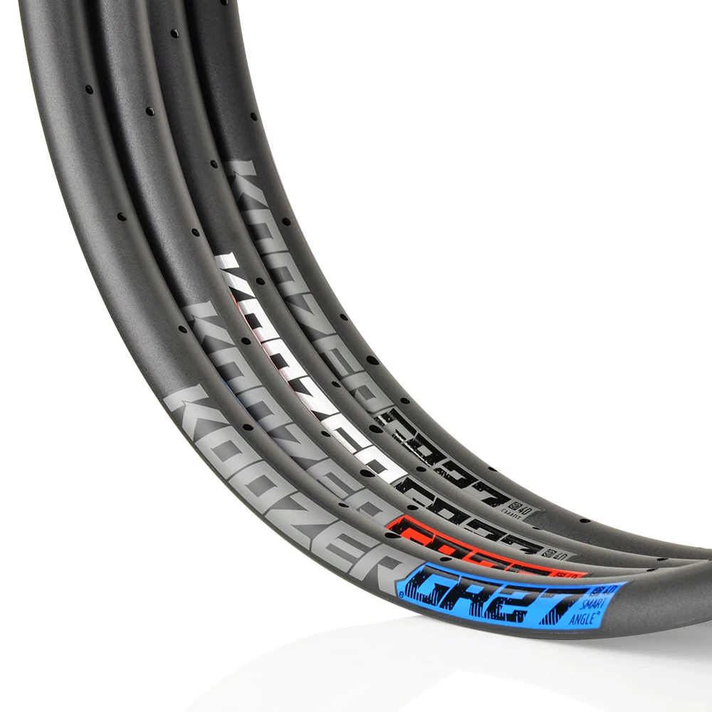 Koozer GR27 4D Smart Drilling Gravel MTB Bicycle Rim 27.5 29 700c Tubeless Ready 28 32 Holes Inner 27mm Custom Wheel Bike Parts