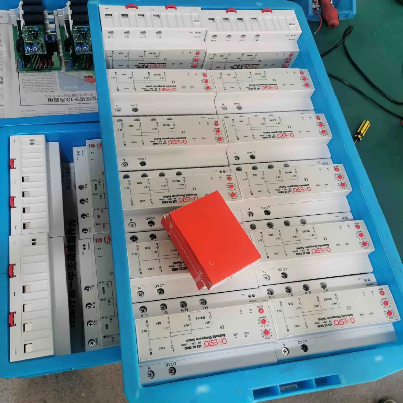Onesto Dual Power Automatic Changeover Switch 63A Automatic Changeover Switch 1P+N Generator Transfer Switch