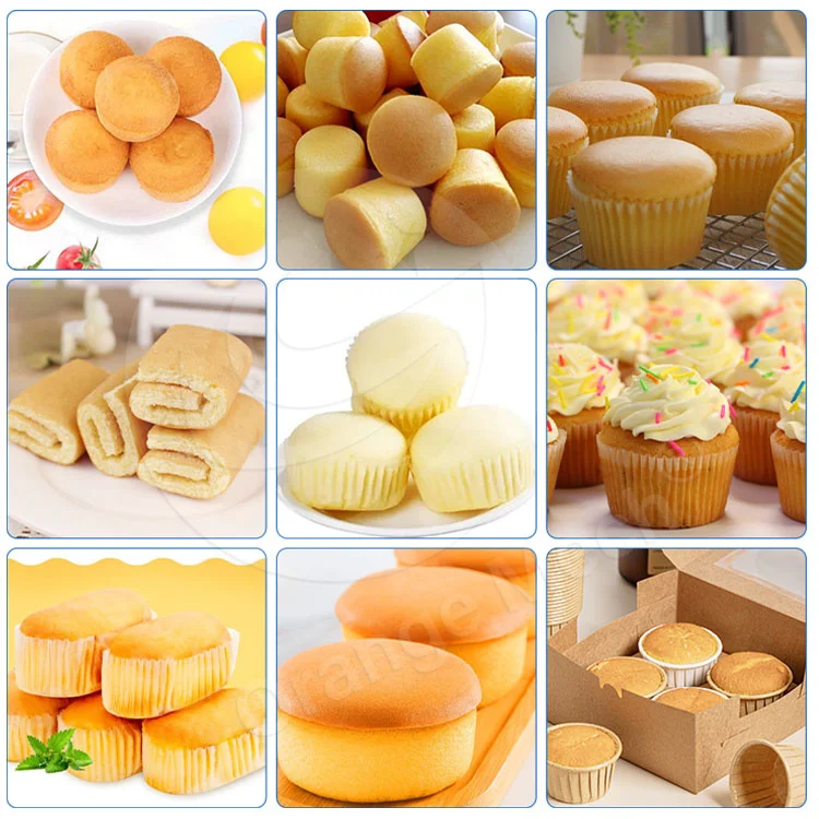 ORME Commercial Automatic Cup Cake Maker Fill Muffin Depositor Cupcake Cake Make Machine of Production Madeleine