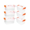 Transparent and orange