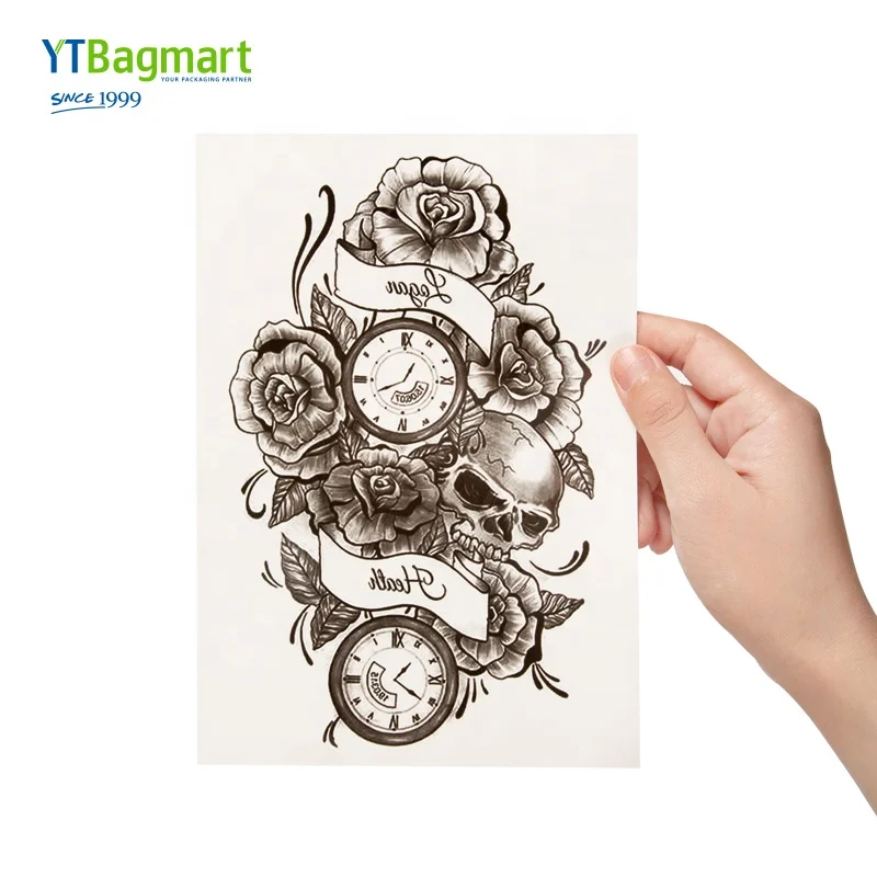YTBagmart горячая Распродажа экологически чистые супер большие водонепроницаемые временные съемные искусственные татуировки на всю руку рукав наклейка