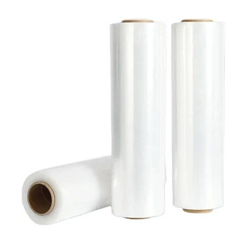 Clear Lldpe Stretch Handle Wrap Film For Handy Wrapping