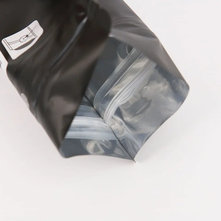 Custom Printed Stand up Child Resistant Packaging Pinch and Slide Mylar Smell Proof Bags