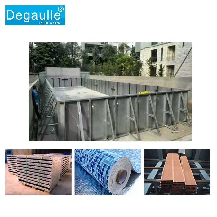 Frame Swimming Pool Garden Pool Above Ground Pool Stainless Steel Outdoor