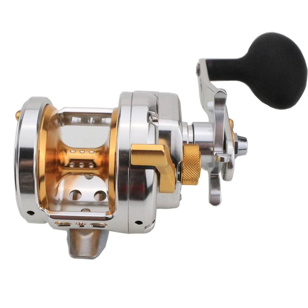 GF06 Slow Jigging Fishing Reel 8+1BB Gearratio