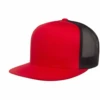 Malla roja y negra