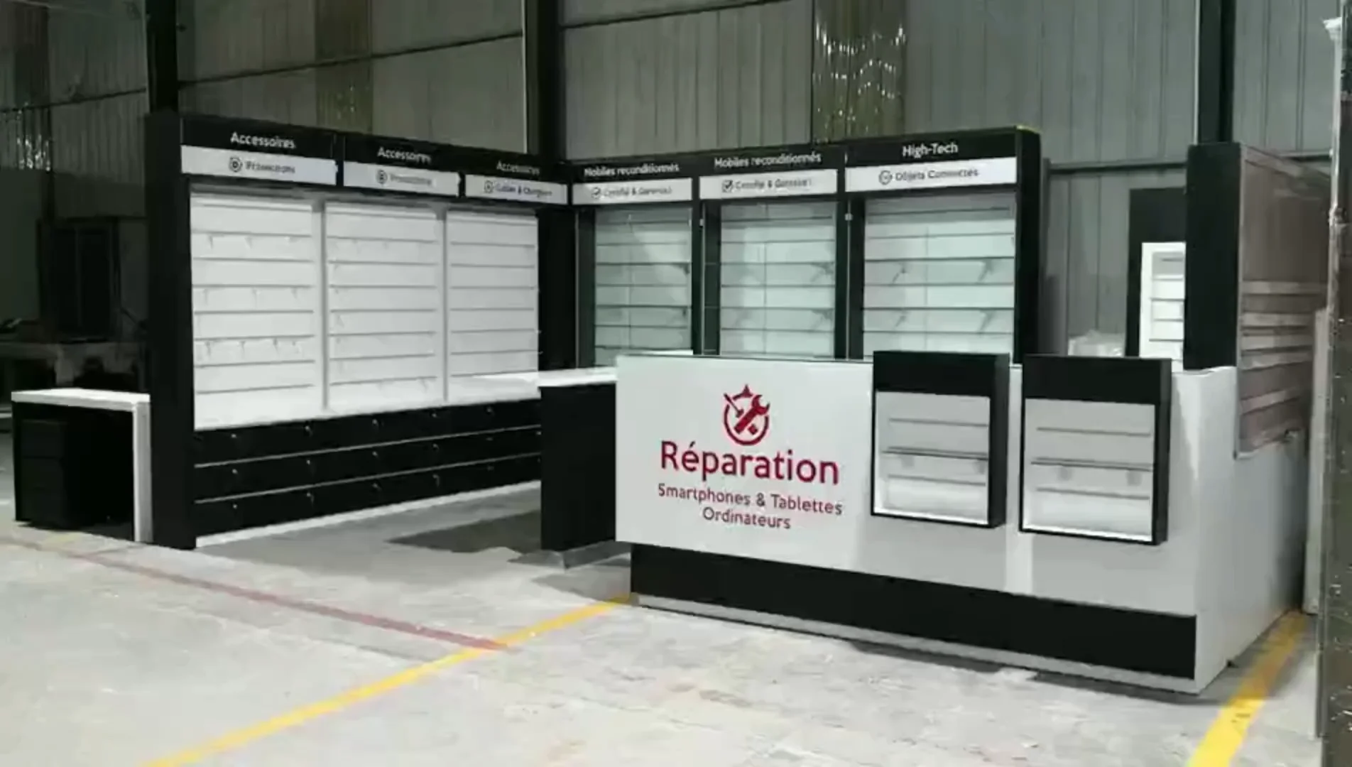 Electronics Showroom Design Mobile Shop Counters Mobile Phone Store