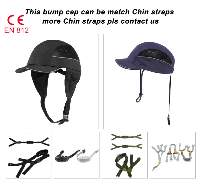 Guangzhou Kaavie sombrero ABS seguridad Bump Cap borde con