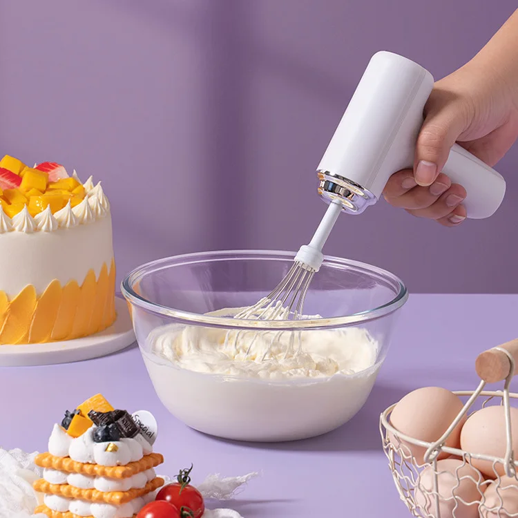 厨房搅拌机USB充电电动打蛋器无线手持咖啡机搅拌搅拌机卡布奇诺奶油搅拌机