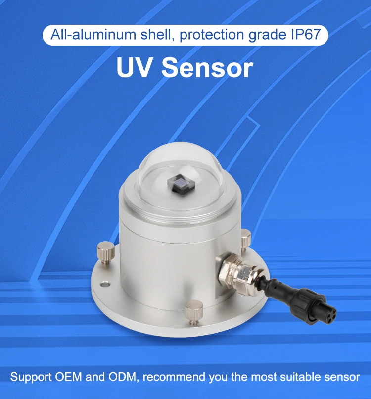 Firstrate FST100-UV-A 4-20mA 0-5V RS485 Output Ultraviolet Radiation UV Sensor