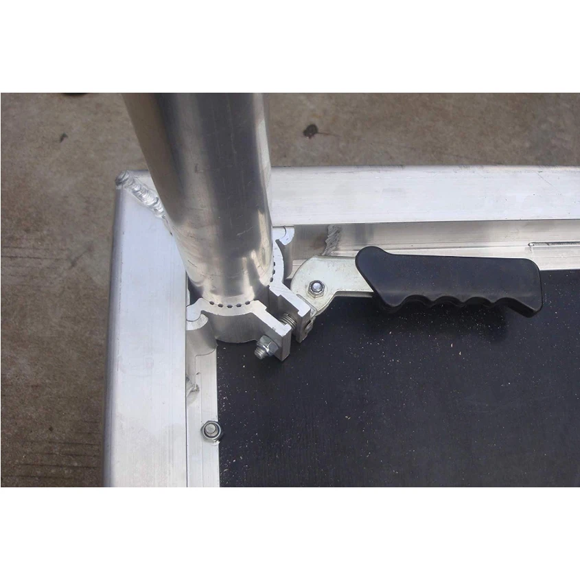 4' X 4' Portable Stage Platform Modular System With Height Adjustable Riser (24" - 39")