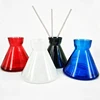 Blue, black and white and red