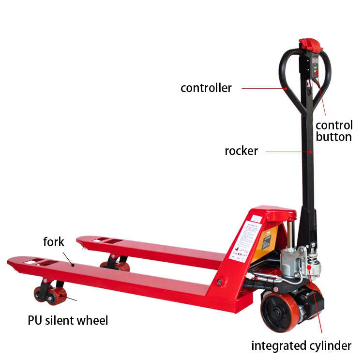 Rocker Trolley Forklifts Electric Pallet Trucks Parts Semi Electric ...