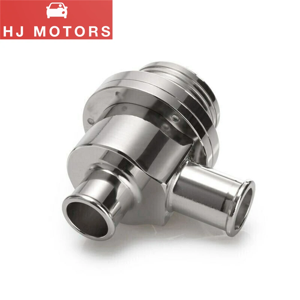 Universal 25mm Dual Turbo Recirculating Diverter Blow Off Dump Valve Aluminum for BMW Honda Chevrolet Dodge