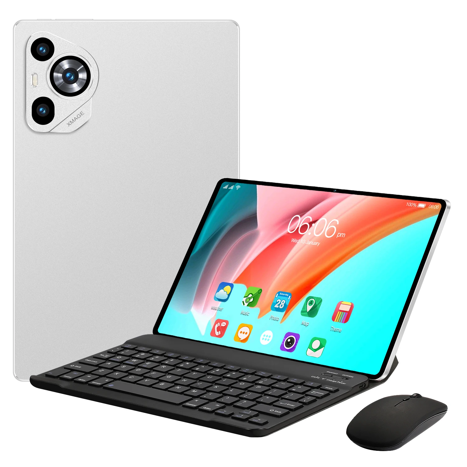 2025 Full Set M70 Plus Tablet - 10.1 Inch Android 15 Powerhouse