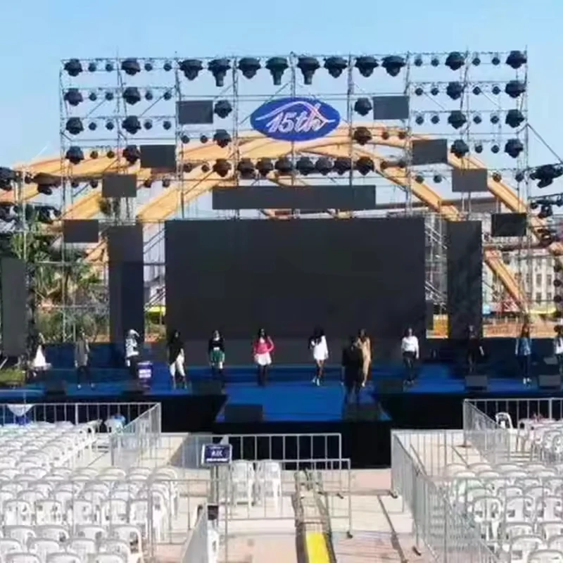 Outdoor Waterproof P10 LED Matrix Screen - Full Color