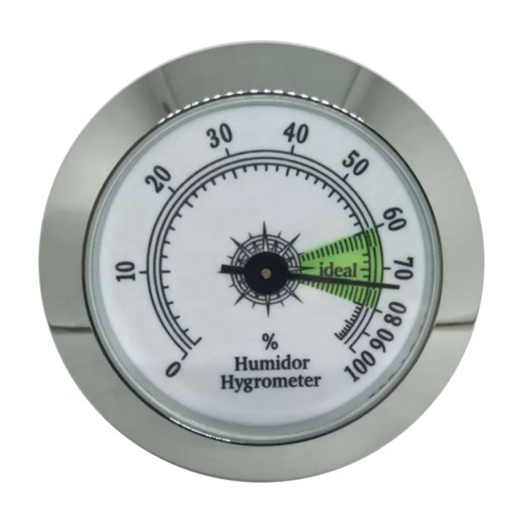 Hygrometer for Humidor SS