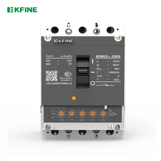 Factory direct New design DAQO KFINE Resistant  KFM5E-250  MCCB