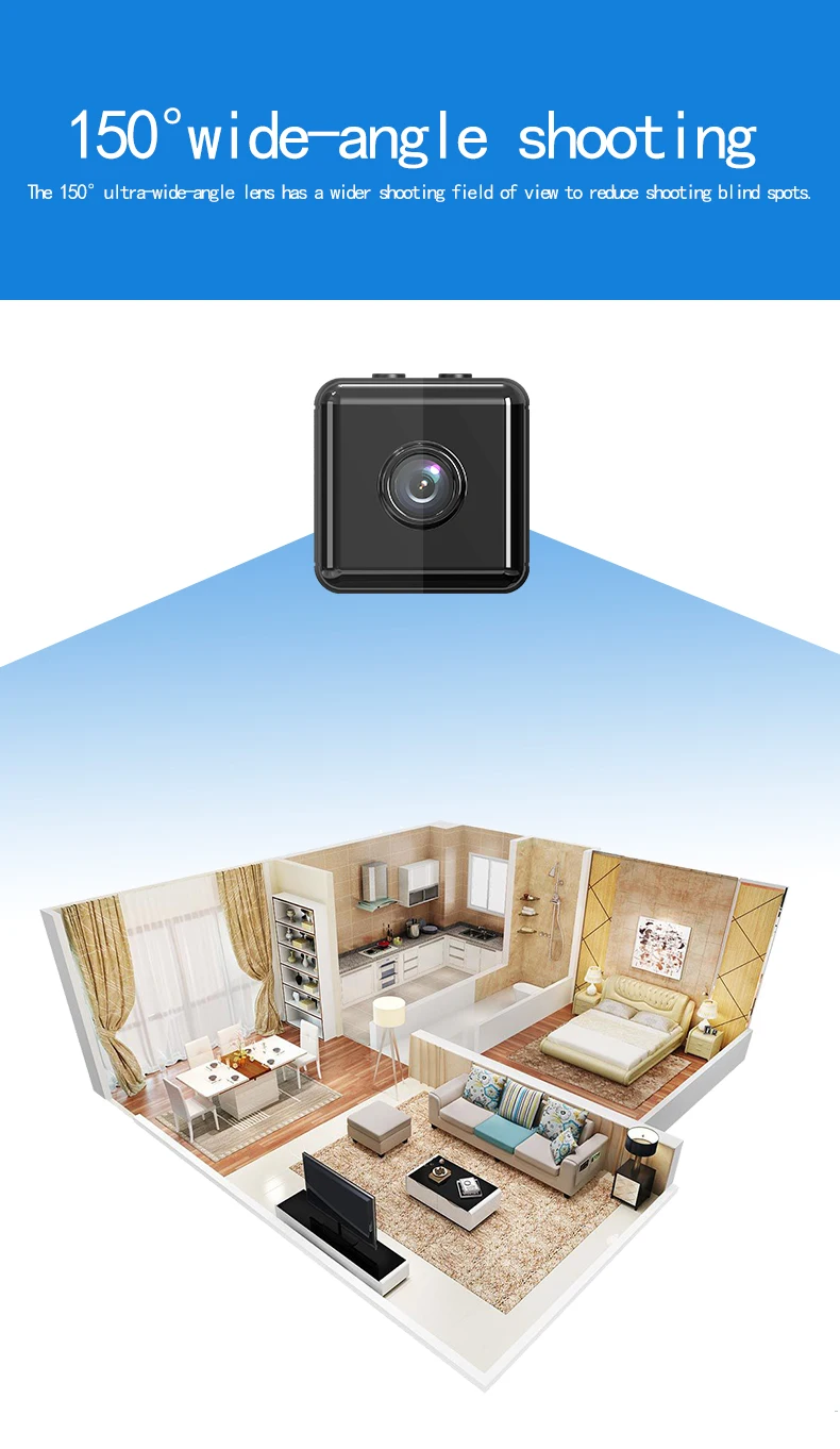 X6 Mini Camera QR Code - Secure Your House Efficiently