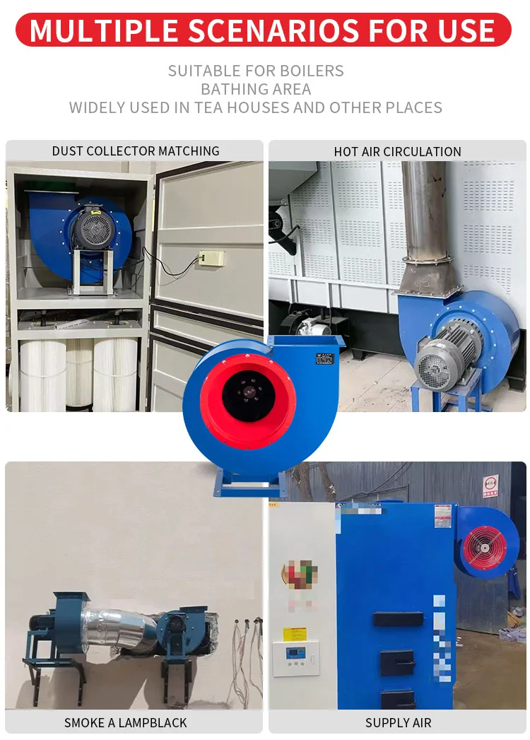 Centrifugal Blower, 4-72, 380V - detail 18