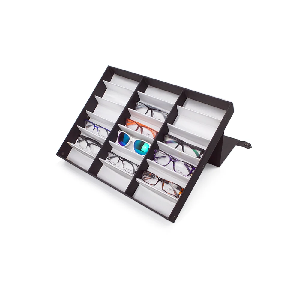 Eyeglass Storage Glasses Case Box Eye Wear Display Tray Case Eyeglasses Display Tray Optical