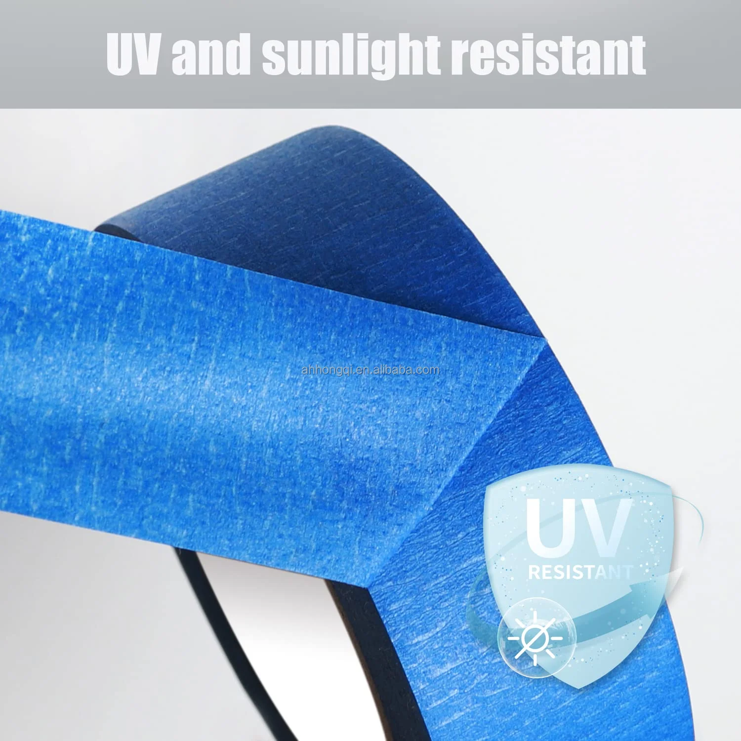 14 Days Uv Resistant Blue Painters Masking Tape Water Acrylic Glue No
