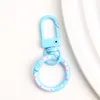 Size 6 - Blue Donut-shaped Spring Hook Door Snap