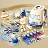 Scatola portaoggetti per ambulanza blu, set da 58 pezzi