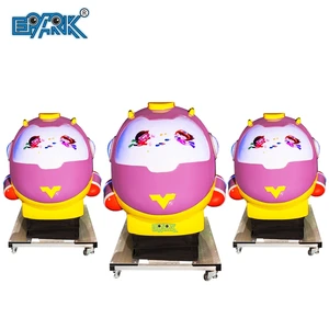 Small Kids' Indoor Playground Coin-Operated Arcade Machines Electric Car Fiberglass Submarine Swing Kiddie Ride Games
