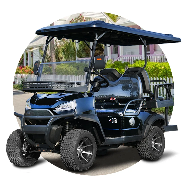 Electric Lithium for Tires Wheels Accessories Wholesale Enclosed Luxury Battery Charger Remote Golf Cart 72V 30-50Km/h CE