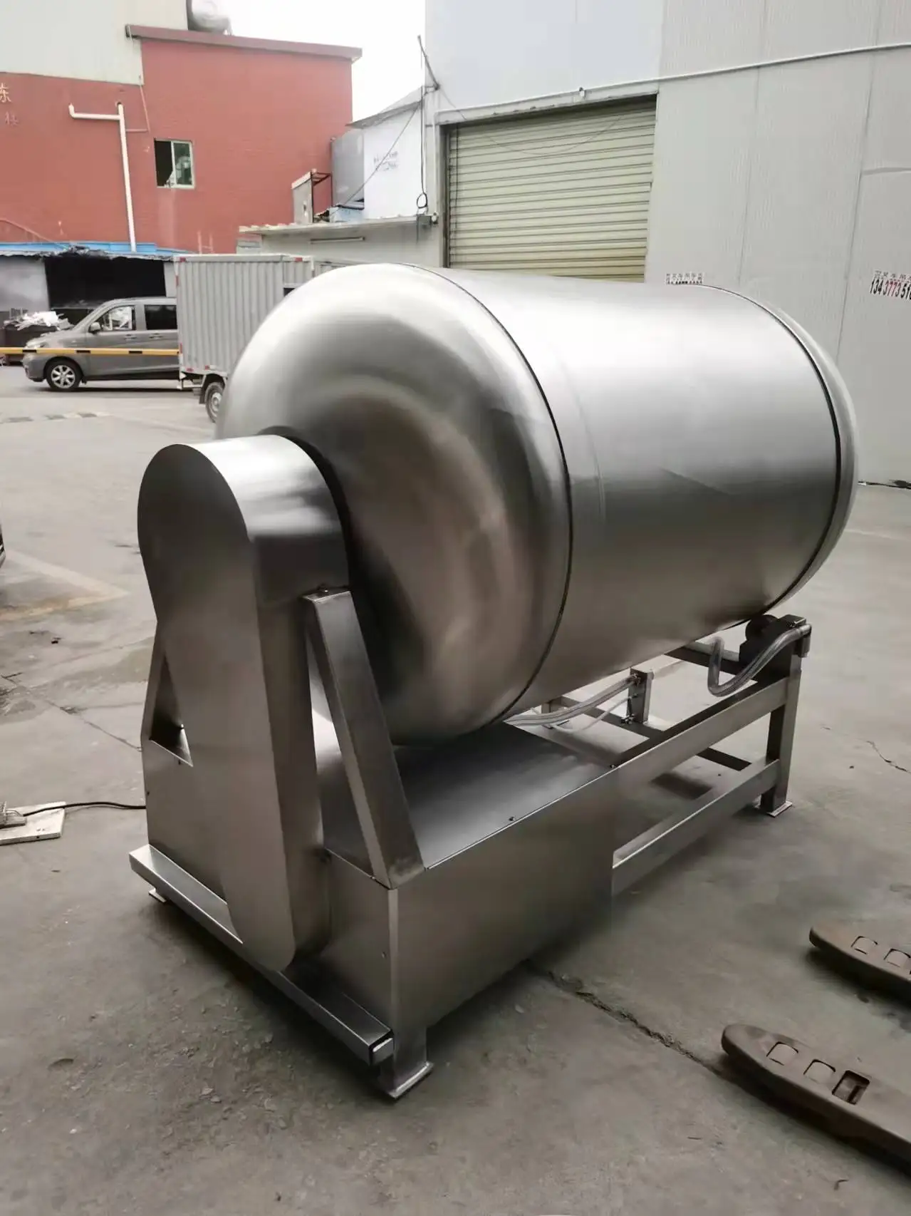 Commercial Large Meat Processing Fish Marinade Machine Multifunctional Vacuum Tumbler Food Chicken