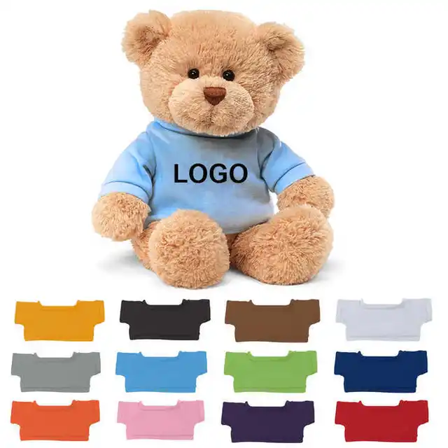 Manufacturer Teddy Bear Doll Custom Dolls Clothes Logo Customized Plush Toys