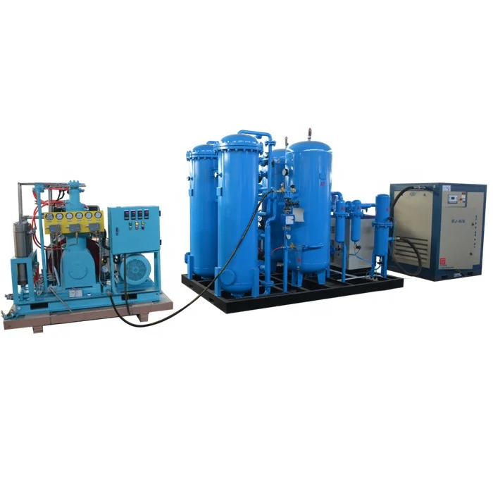 Индивидуальные 99% высокой чистоты медицинский генератор кислорода PSA Кислородная установка оборудование для производства газа по всему миру