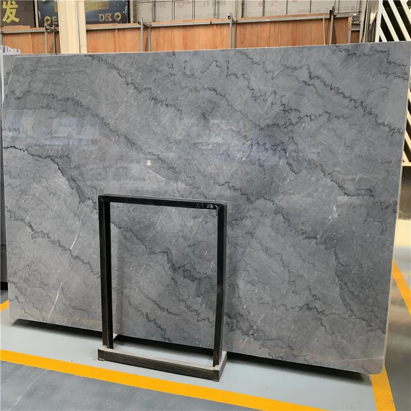 product polish ice grey marble slab interior bathroom wall floor tiles design wall cladding stone wall exterior outdoor siding-1