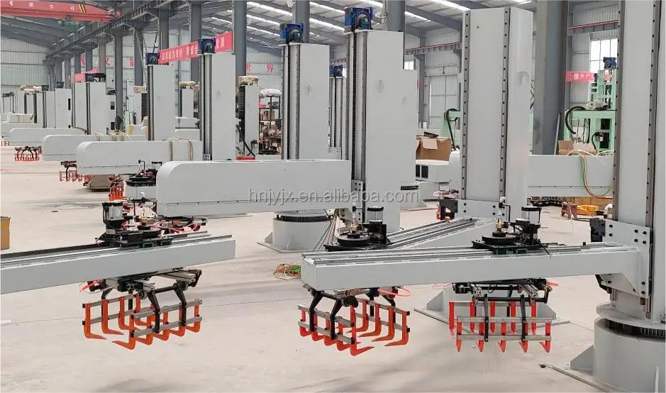 Automatic Robot Palletizer Cobot Machine Cement Dry Mortar Bags Stacker ...