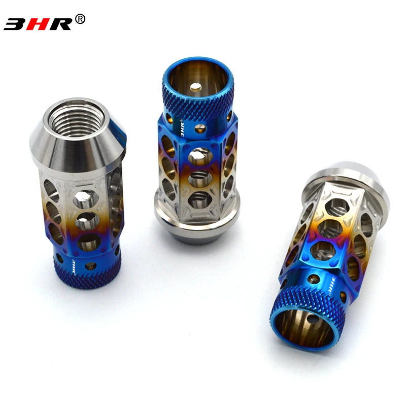 Запатентованный продукт 3 часа, Gr.5 титановая гайка для колесных проушин M12 * 1,25*48 мм для Nissan Subaru Suzuki и т. Д.