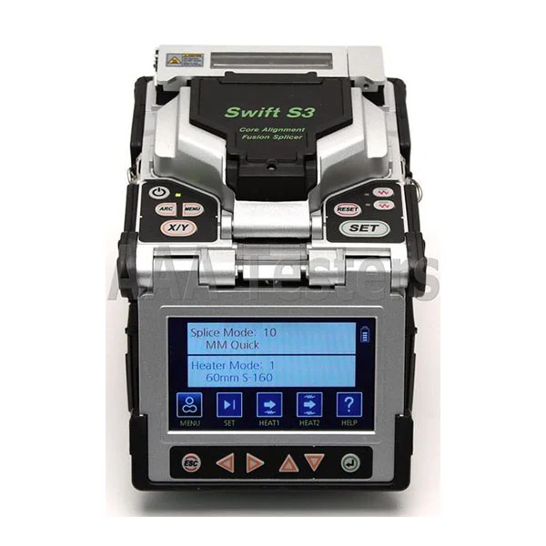 High Reliability Performance Fibre Optic Cable Splicing machines Core Alignment Fiber Fusion Splicer S3