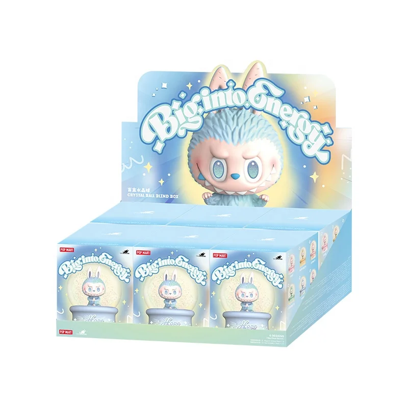 その他 LABUBU 1BOX BY POPMART POP MART Labubu Lazy Yoga Series - Mystery Blind Box Toys