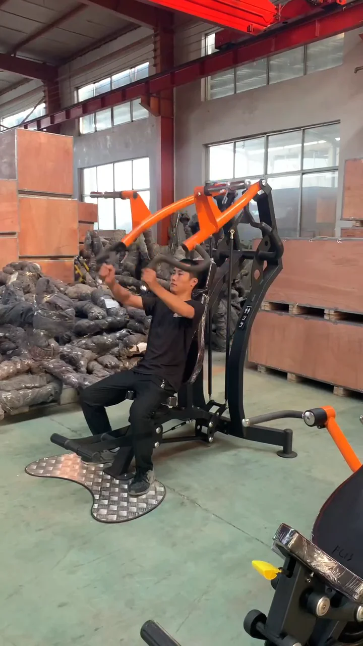 Fitness Gym Machine Plate Loaded Super Incline Chest Press (axdfl22