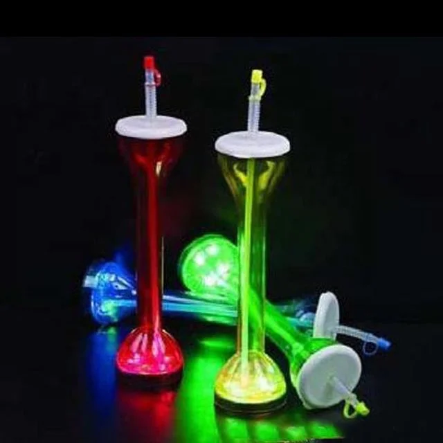 Мигающий светодиодный светильник, чашка для питья, 24 унции