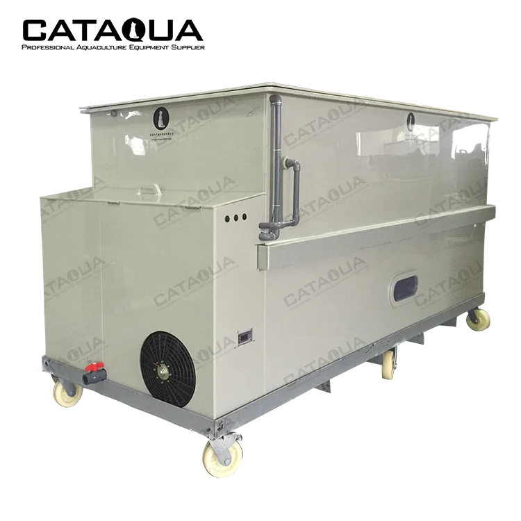 CATAQUA Mobile Aquaculture Trailer RAS System Live Fish Transportation ...