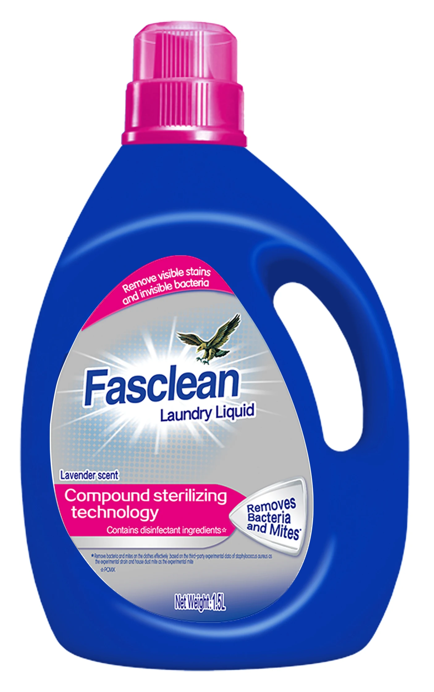 Touch High Density Liquid Laundry Detergent Blue Washing Clothes Hand